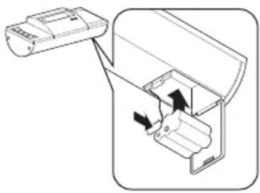 SECA 653 - Anzeigegehäuse auf Wandhalter setzen - 2