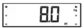 SECA 653 - Permanently saving the additional weight (Pt) - 4