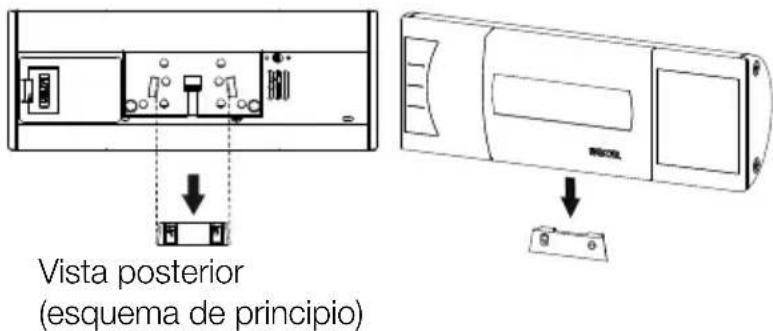 SECA 653 - Colocar la caja del indicator en el soporte de pared - 1