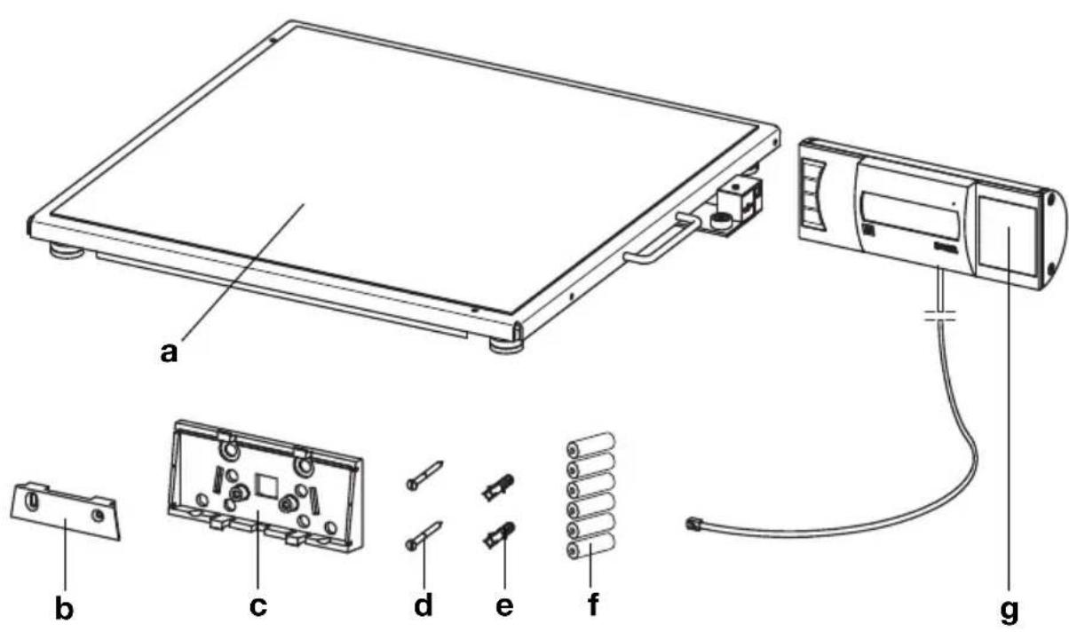 SECA 653 - Dostarczone elementy - 1