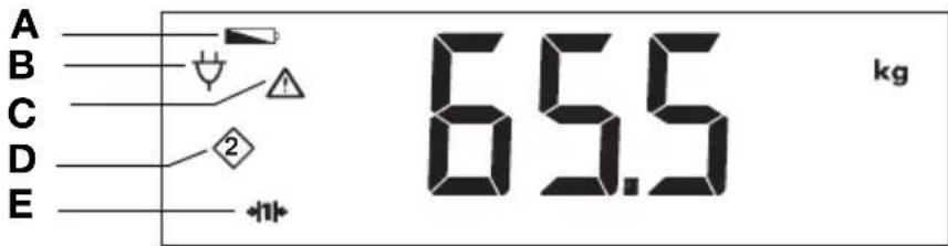 SECA 653 - Simbolos no display - 1