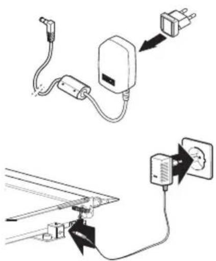 SECA 653 - Danos personales y en el aparato debido a una fuente de alimentacion incorrecta - 1