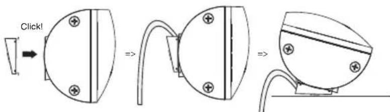 SECA 653 - Fitting the angle adapter - 1