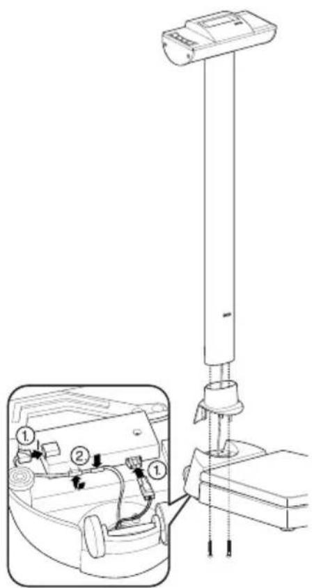 SECA 704 - Montaje de la columna - 1