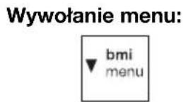 SECA 704 - Struktura menu - 2