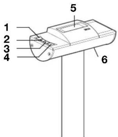 SECA 704 - Bedienelemente - 1