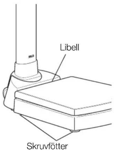 SECA 704 - Uppställning av vågen - 1