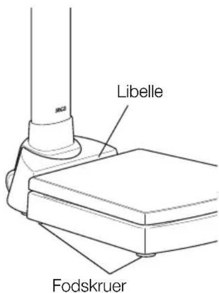 SECA 704 - Opstilling af vægten - 1
