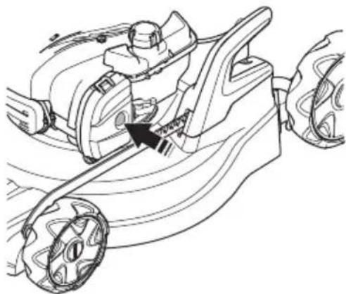 JONSERED LM 2247 CDP - Uruchamianie ręczne (LM 2247C, LM 2247CD) - 1
