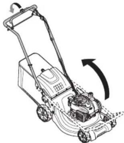 JONSERED LM 2247 CDP - Posizione di funzionamento - 2