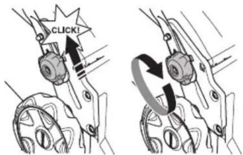 JONSERED LM 2247 CDP - Posición de funcionamiento - 3