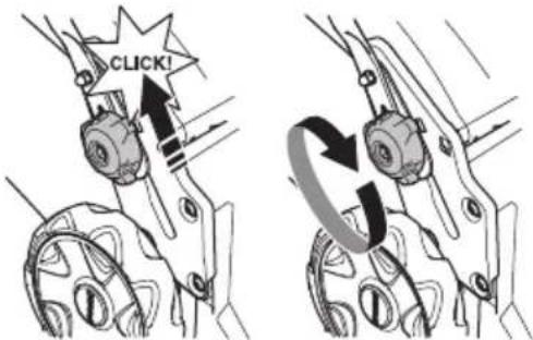 JONSERED LM 2247 CDP - Styrets højde - 2