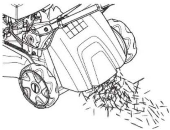 JONSERED LM 2247 CDP - Deflector trasero - 1