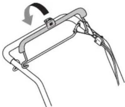 JONSERED LM 2247 CDP - Arranque manual (LM 2247C, LM 2247CD) - 2