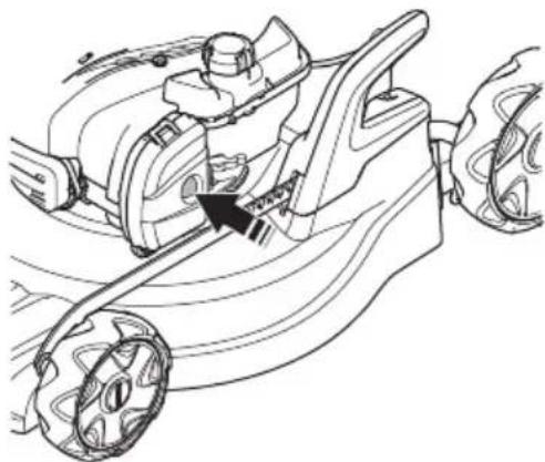JONSERED LM 2247 CDP - Ruční start (LM 2247C, LM 2247CD) - 1