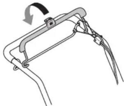 JONSERED LM 2247 CDP - Posición de funcionamiento - 1