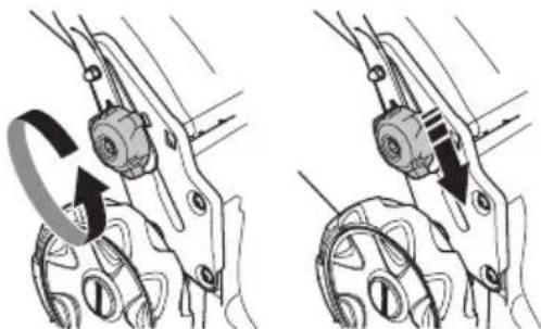 JONSERED LM 2247 CDP - Hoogte handgreep - 1