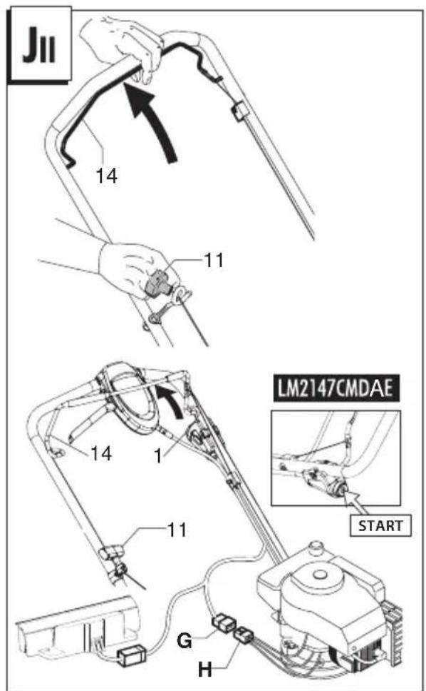 JONSERED LM 2147 CMDAE - MOD.LM2146CMD - 24