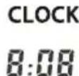 SAUNIER DUVAL SDH 10020 MCNHWI - CLOCK button - 2