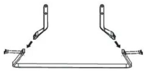 Krüger&Matz KM0224 - Montage du support (KM0224) - 3