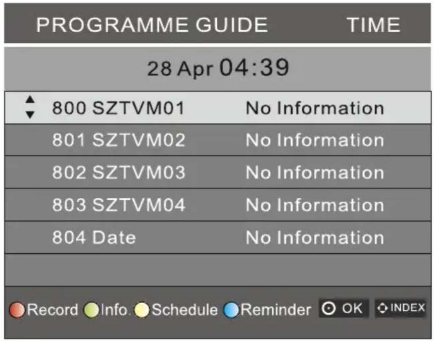 Krüger&Matz KM0224 - EPG Menu (Electronic Program Guide) - 1