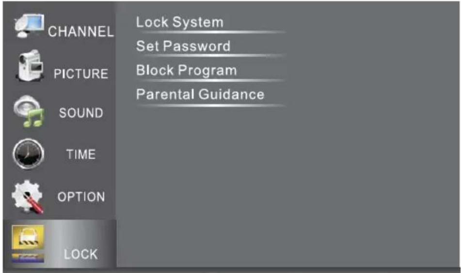 Krüger&Matz KM0224 - SPERRMENÜ - 1
