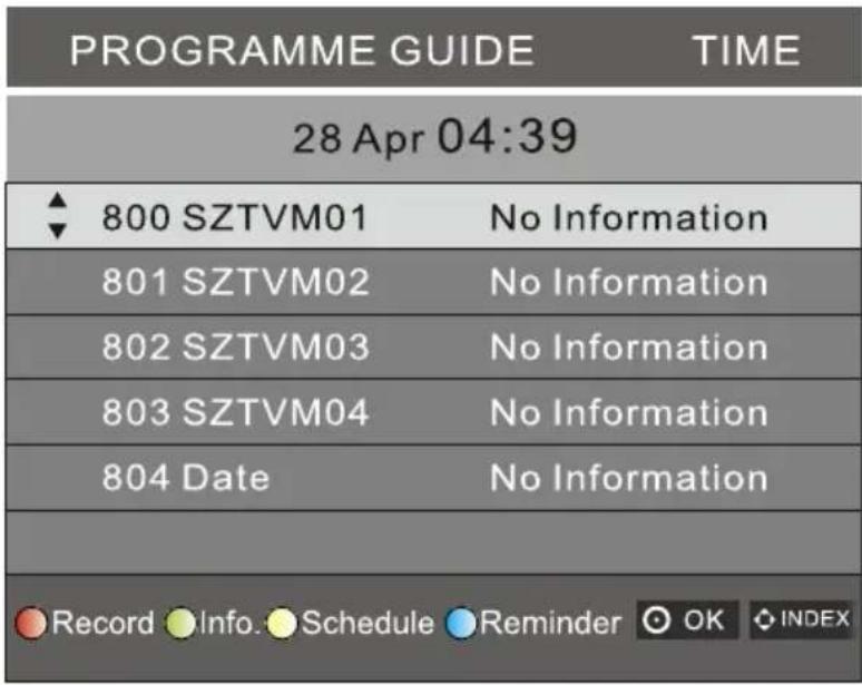 Krüger&Matz KM0224 - EPG-Menü (Elektronischer Programmführer) - 1