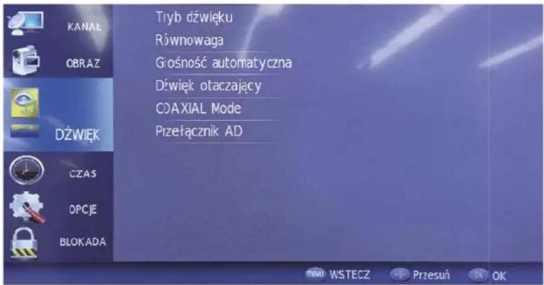 Krüger&Matz KM0224 - MENU DŹWIĘK - 1