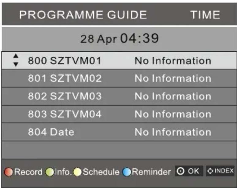 Krüger&Matz KM0224 - EPG (Guide Electronique des programmes) - 1