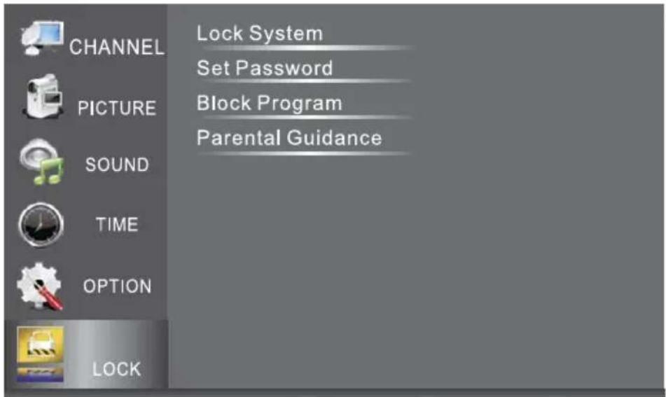 Krüger&Matz KM0224 - MENÚ BLOQUEO - 1