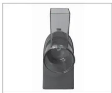 Gourmetmaxx Z 02733 - Placer / retirer l'entonnoir - 2