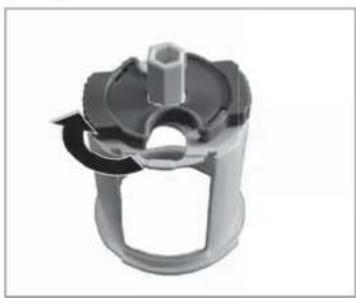 Gourmetmaxx Z 02733 - Snijelementen in de houderplaatsen / eruit verwijderen - 1