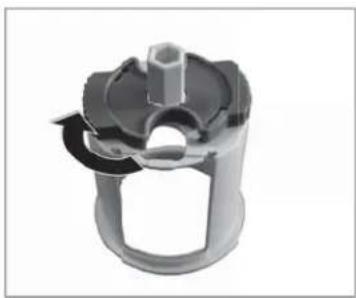 Gourmetmaxx Z 02733 - Placer / retirer les inserts dans le support d'inserts - 1