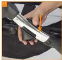 iCandy Peach 3 - To remove the lower front converter brackets - 1