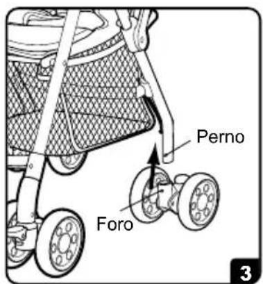 Foppapedretti Tokio - MONTAGGIO RUOTE ANTERIORI - 1