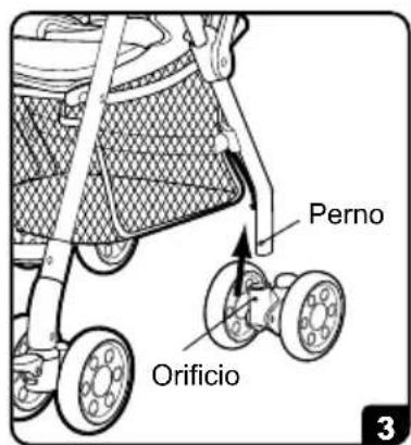 Foppapedretti Tokio - MONTAJE DE LAS RUEDAS DELANTERAS - 1