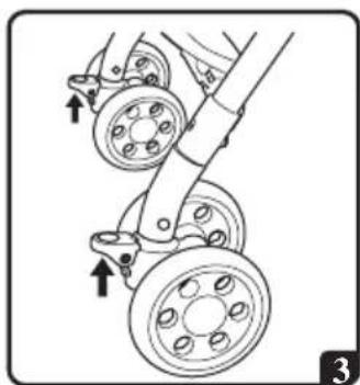 Foppapedretti Tokio - FIX THE DIRECTION OF THE FRONT WHEELS - 1