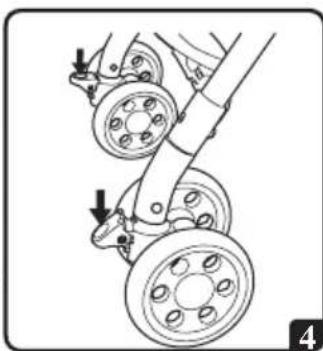 Foppapedretti Tokio - FIX THE DIRECTION OF THE FRONT WHEELS - 2