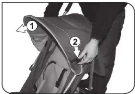 Foppapedretti Passenger - Entfernen der Vorderräder: - 2