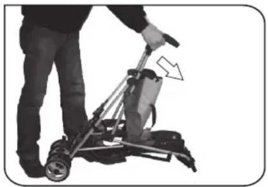 Foppapedretti Passenger - ACTIVER LE FREIN DE STATIONNEMENT, ROUES ANTERIEURES - 3