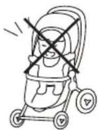 Foppapedretti Chic - NE JAMAIS SOULEVER LA POUSSETTE AVEC L'ENFANT À L' INTÉRIEUR - 1