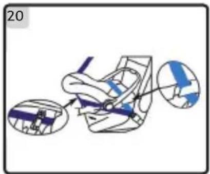 Foppapedretti Chic - CONTROLE SE A CRIANÇA ESTÁ A UTILIZAR O CINTO DE SEGURANÇA - 19