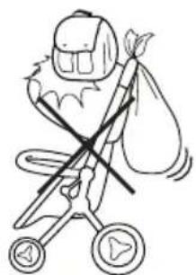 Foppapedretti Chic - NON APPENDERE MAI LA BORSA AL MANUBRIO O POSIZIONARE LA BORSA SULLA CAPOTTINA - 1