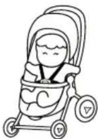 Foppapedretti Chic - STA HET KIND NOOIT TOE OM IN DE WANDELWAGEN TE GAAN STAAN - 1