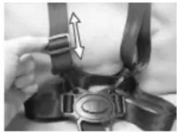 Topmark Lucca T8004 - WAARSCHUWING: GEBRUIK ALTIJD DE VEILIGHEIDSGORDEL IN COMBINATIE MET HET TUSSENBEENSTUK. - 3