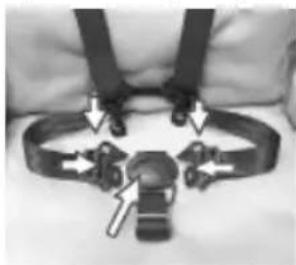 Topmark Lucca T8004 - ATTENTION: UTILSEZ TOUJOUR LA CEINTURE. NE JAMAIS UTILISER L'ENTREJAMBE SANS LA CEINTURE DE MAINTIEN. - 1