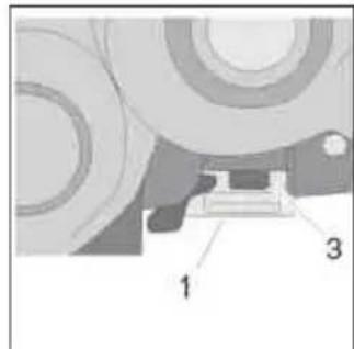 Teutonia Quadro (2012) - Applying the parking brake (Fig.1) - 4