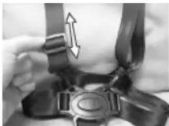 Topmark Lucca T8003 - WARNING: ALWAYS USE THE CROTCH STRAP WITH WAIST BELT. - 3