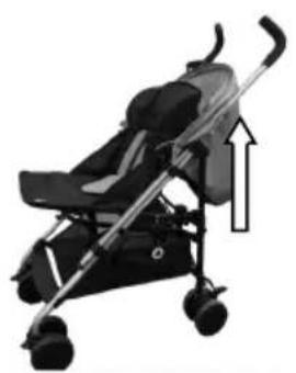 Topmark Lucca T8003 - ZUSAMMENKLAPPEN DES BUGGYS - 1