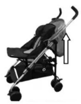Topmark Lucca T8003 - INKLAPPEN VAN DE BUGGY - 1